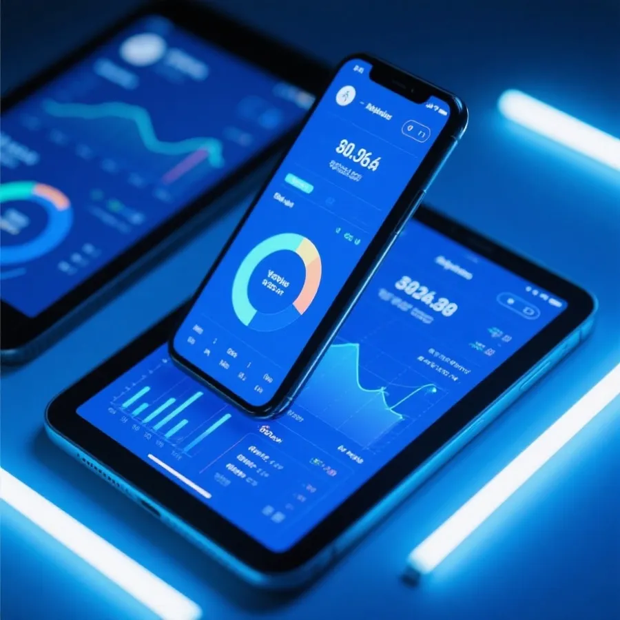 体育移动端界面示意图