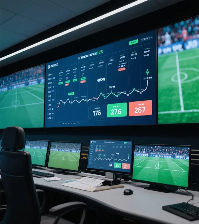 实时比分界面展示